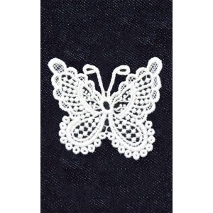 Naprasowanka koronkowa Graine Creative Motyl 2